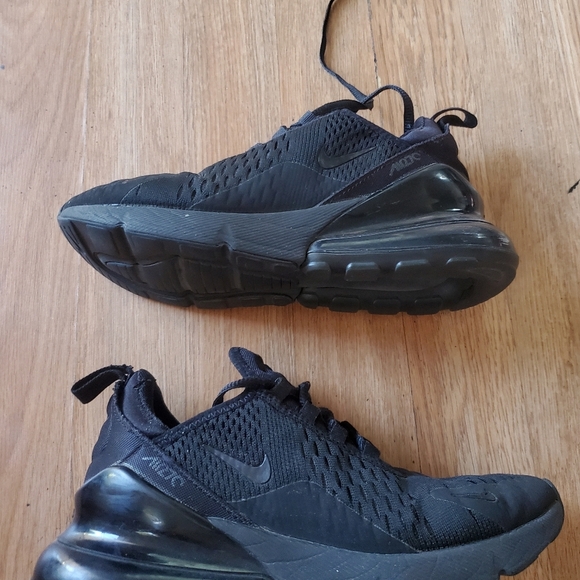 Nike air 270 black sneakers siize 4Y - Picture 4 of 7